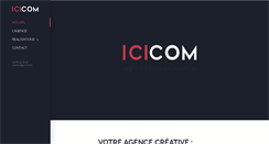 Desktop Screenshot of icicom.fr